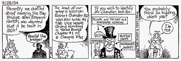 [ Farley cartoon #6 in series. ]