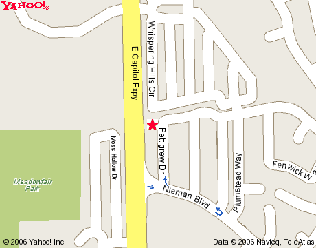 [ Detail Map of Rockin' M Ranch Plaque area. ]