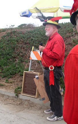 [ 1906 Epicenter Plaque unveiled. ]