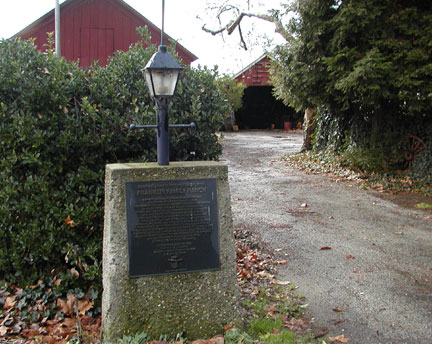 [ Photo of plaque. ]