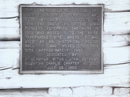 [ Photo of plaque closeup. ]