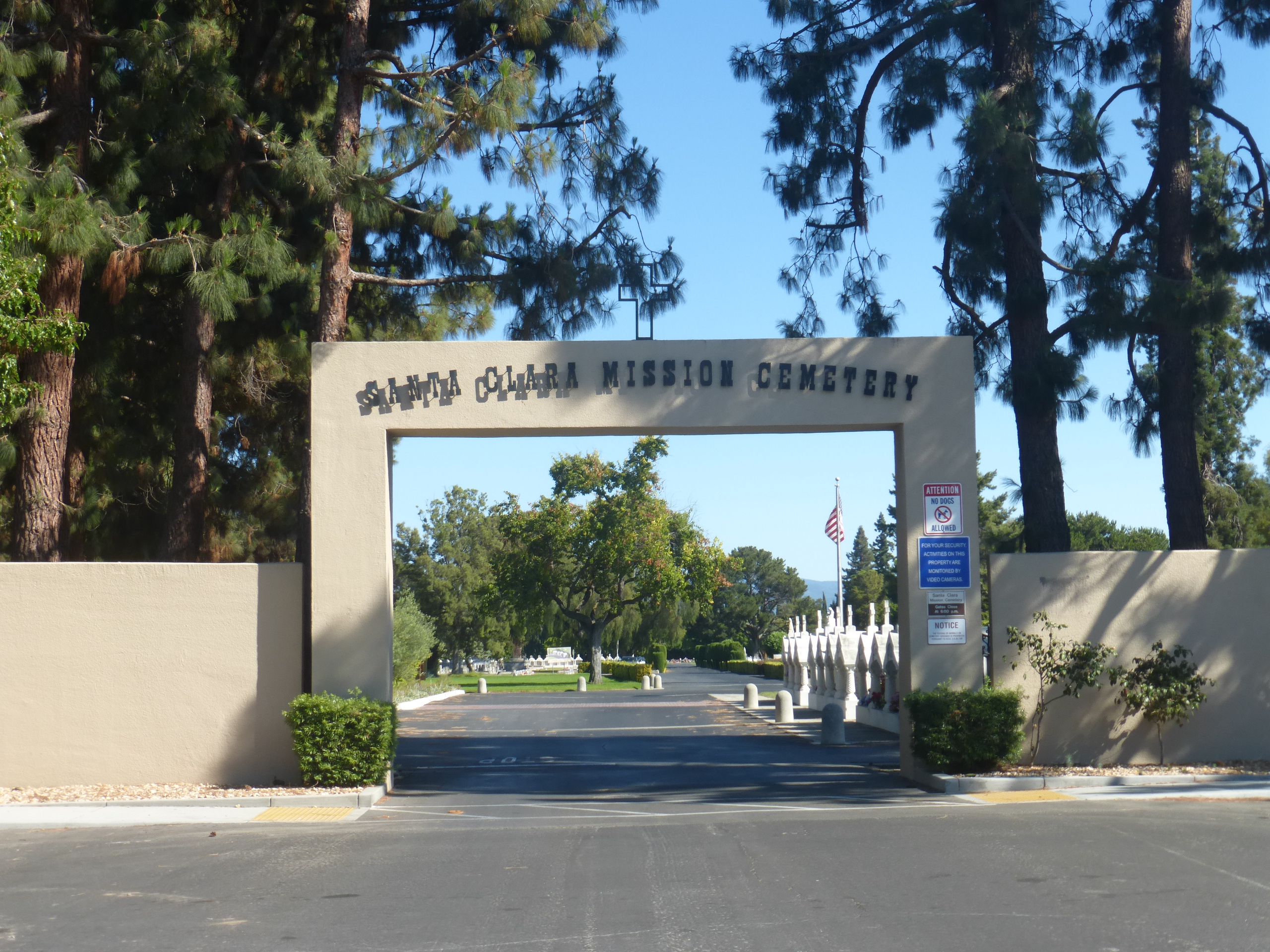 Mission Cemetery Entrance Archway
