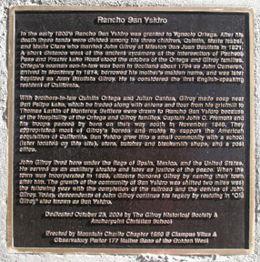 [ San Ysidro Rancho. ]