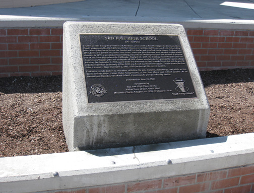 Photo of plaque