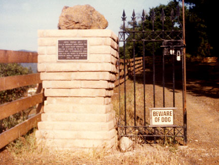 [ Photo of plaque wide. ]