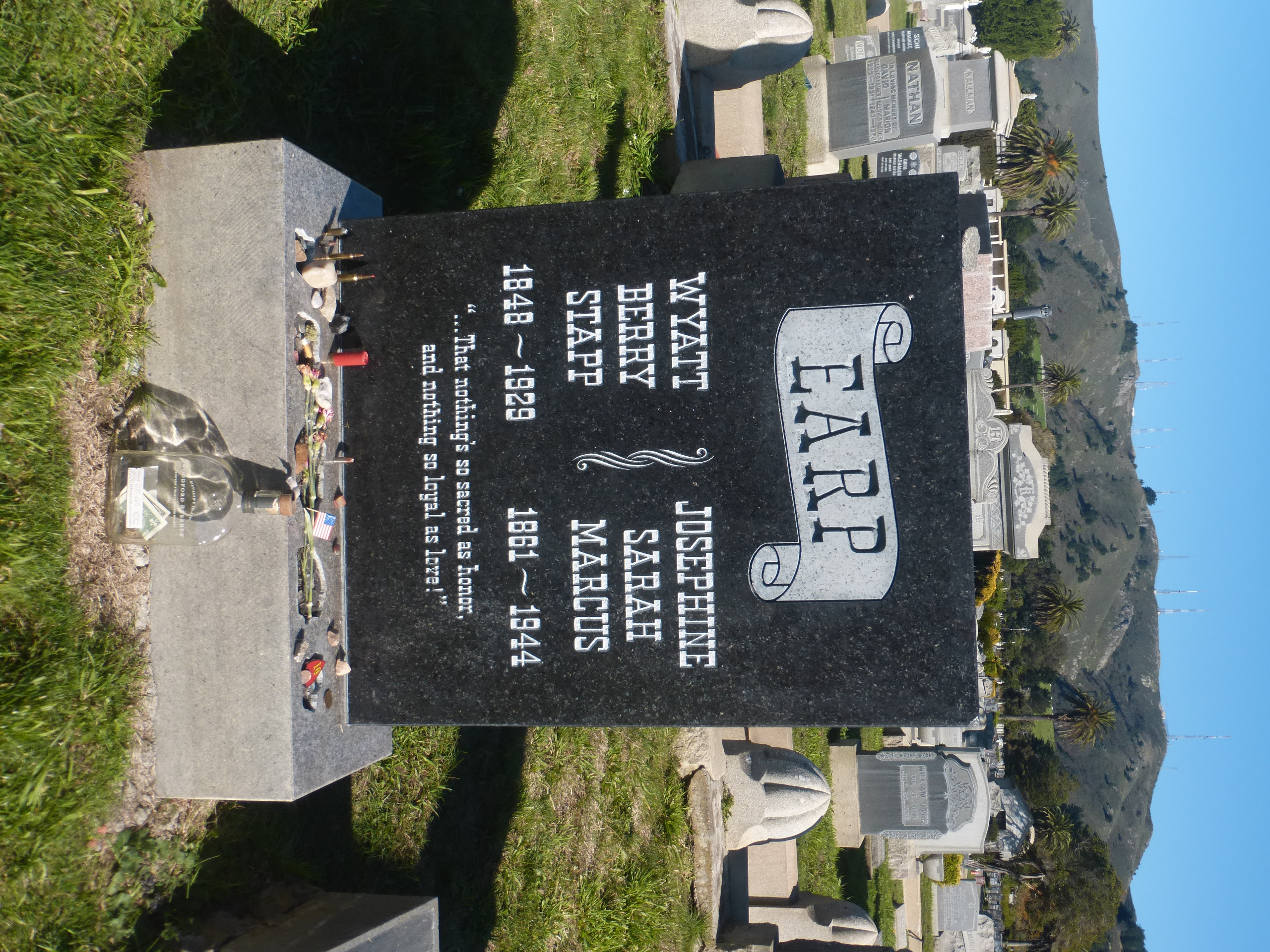 Wyatt Earp Headstone
